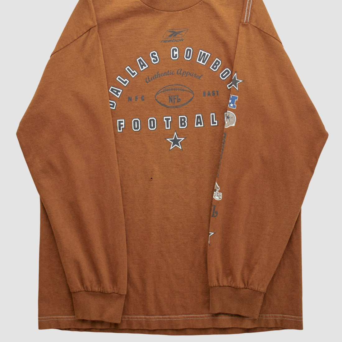 Dallas Cowboys 2000s Long Sleeve T-shirt - Clay Vintage - Fanatics