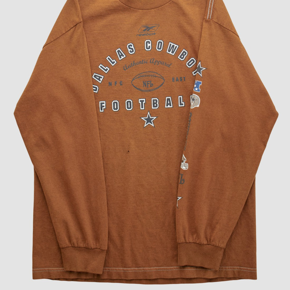 Dallas Cowboys 2000s Long Sleeve T-shirt - Clay Vintage - Fanatics
