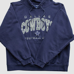 Dallas Cowboys 2010s Hooded Pullover Sweatshirt - Navy Vintage - Fanatics