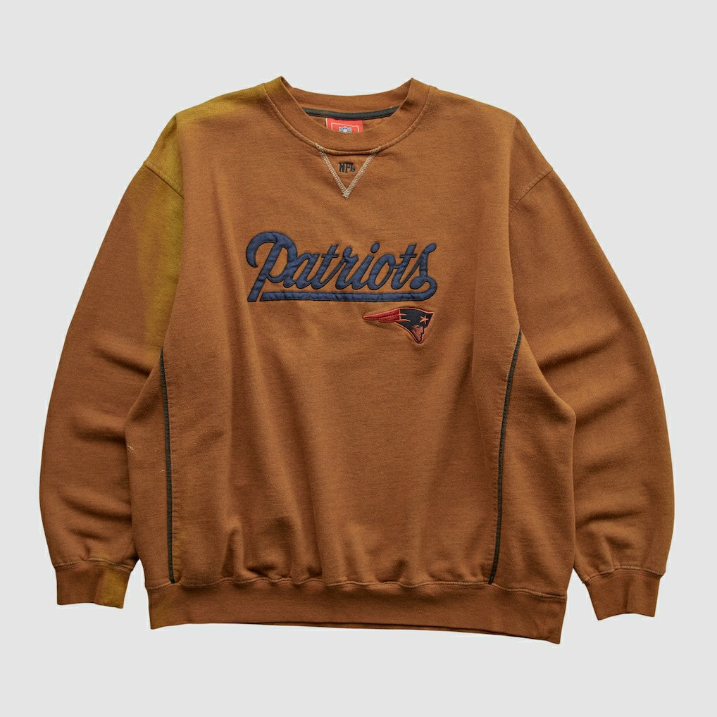 New England Patriots NFL 2000s Pullover Sweatshirt - Clay Vintage - Fanatics