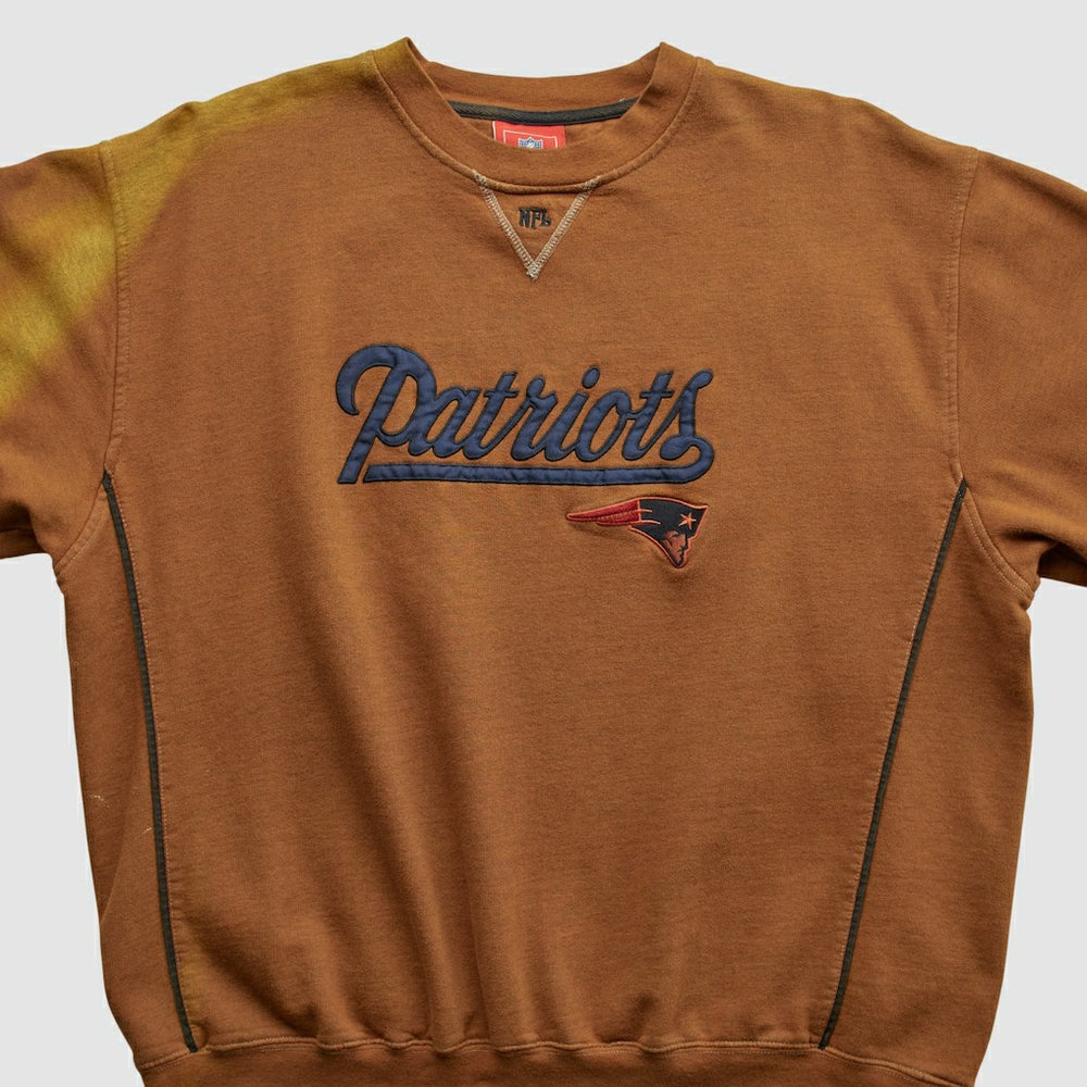 New England Patriots NFL 2000s Pullover Sweatshirt - Clay Vintage - Fanatics