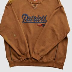 New England Patriots NFL 2000s Pullover Sweatshirt - Clay Vintage - Fanatics