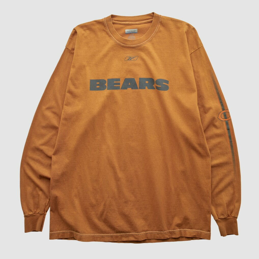 Chicago Bears Reebok 2000s Long Sleeve T-shirt - Clay Vintage - Fanatics