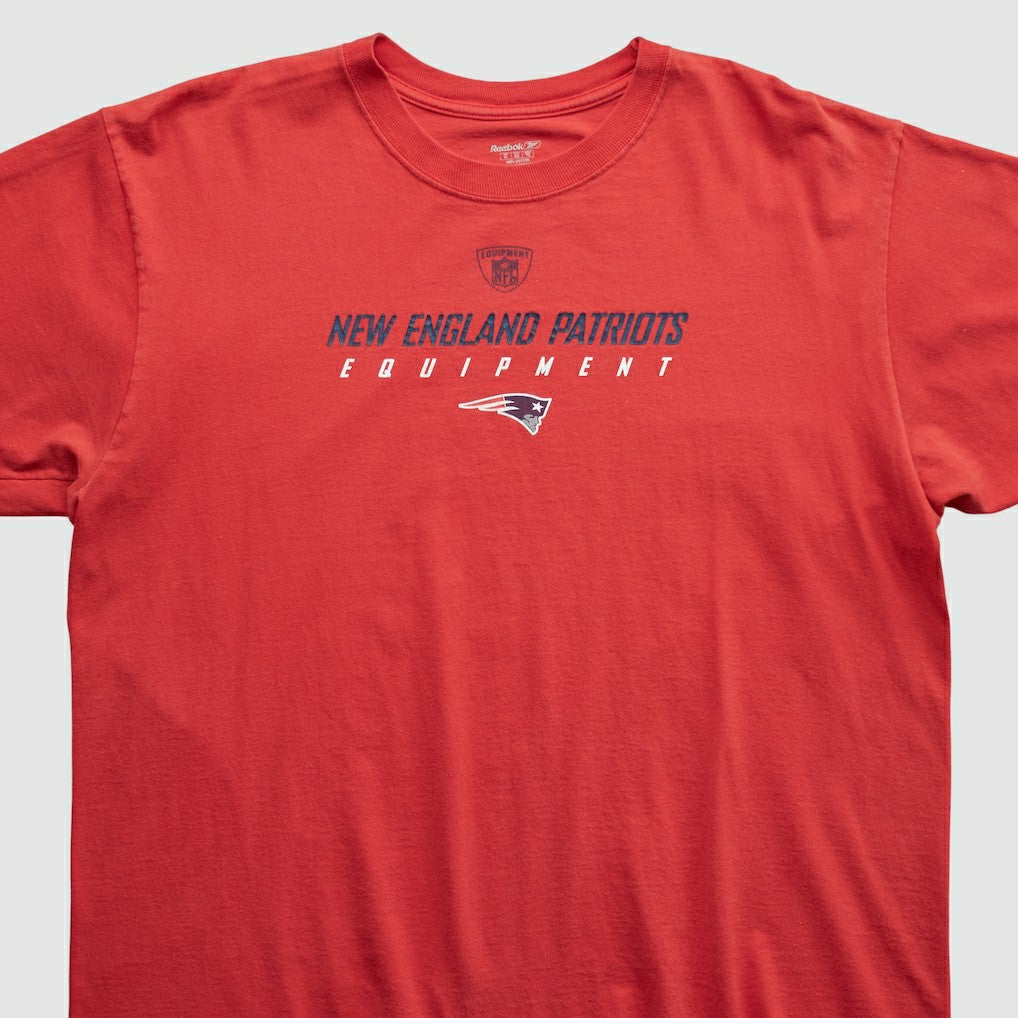 New England Patriots Reebok 2000s T-shirt - Red Vintage - Fanatics