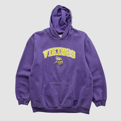 Minnesota Vikings NFL 2000s Hooded Pullover Sweatshirt - Purple Vintage - Fanatics
