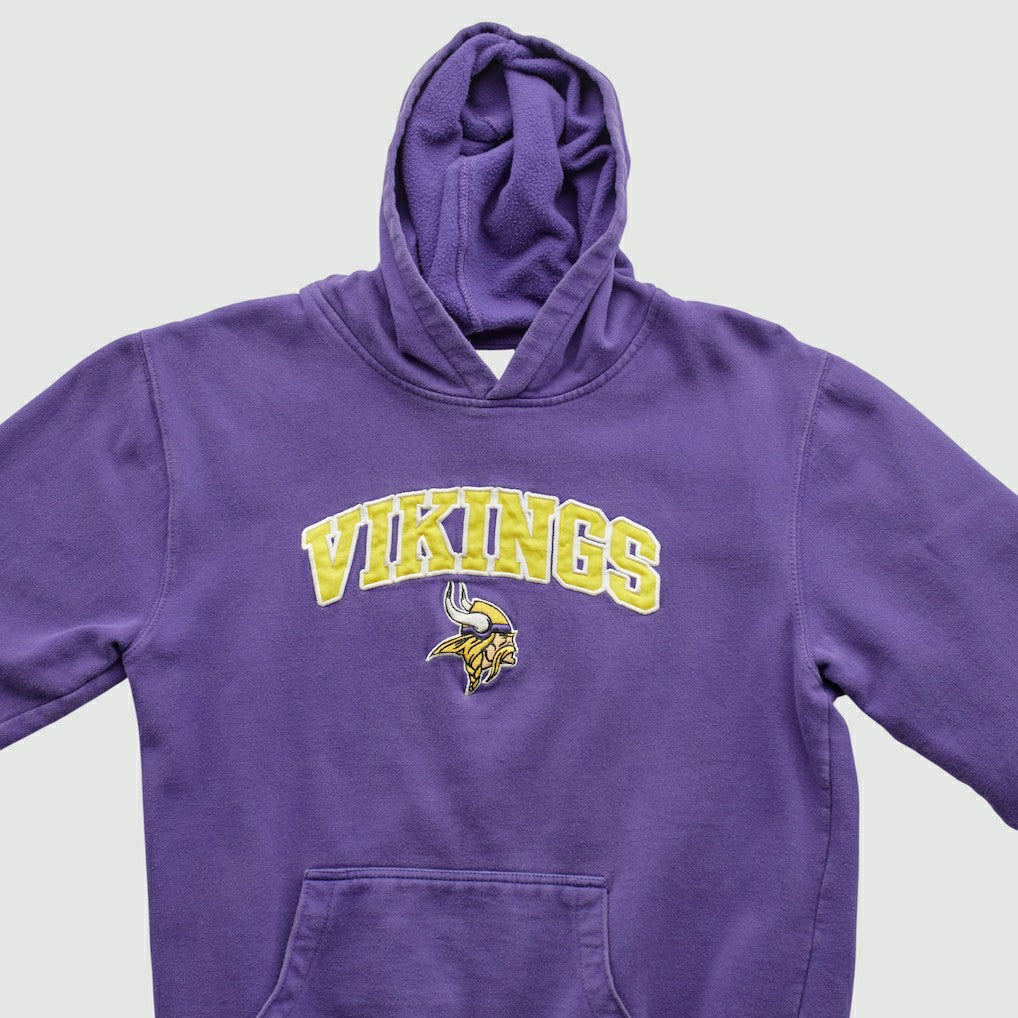 Minnesota Vikings NFL 2000s Hooded Pullover Sweatshirt - Purple Vintage - Fanatics