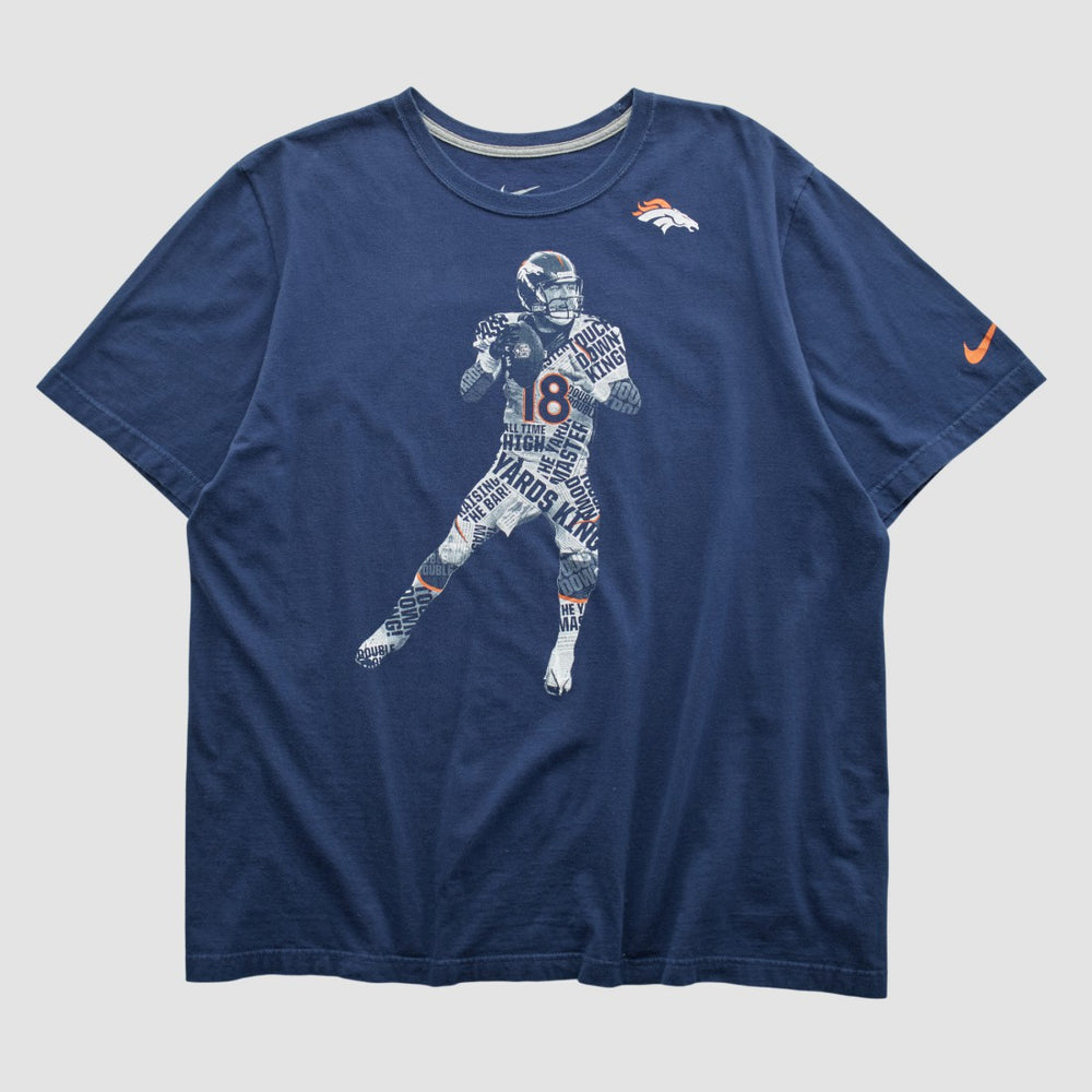 Denver Broncos 2010s T-shirt - Navy Vintage - Fanatics