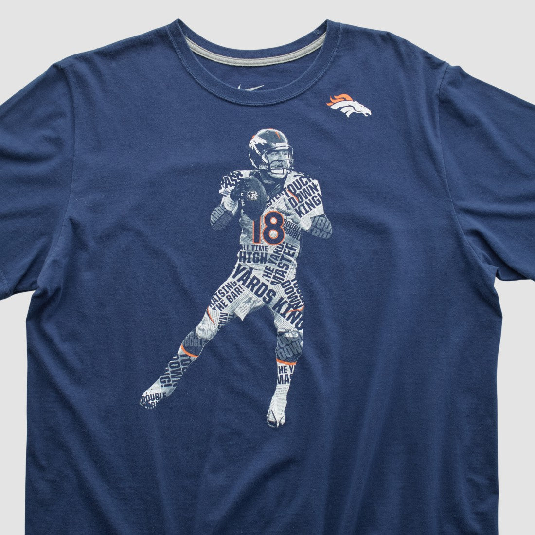 Denver Broncos 2010s T-shirt - Navy Vintage - Fanatics