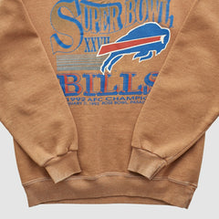 Super Bowl XXVII Trench 1992 Pullover Sweatshirt - Clay Vintage - Fanatics