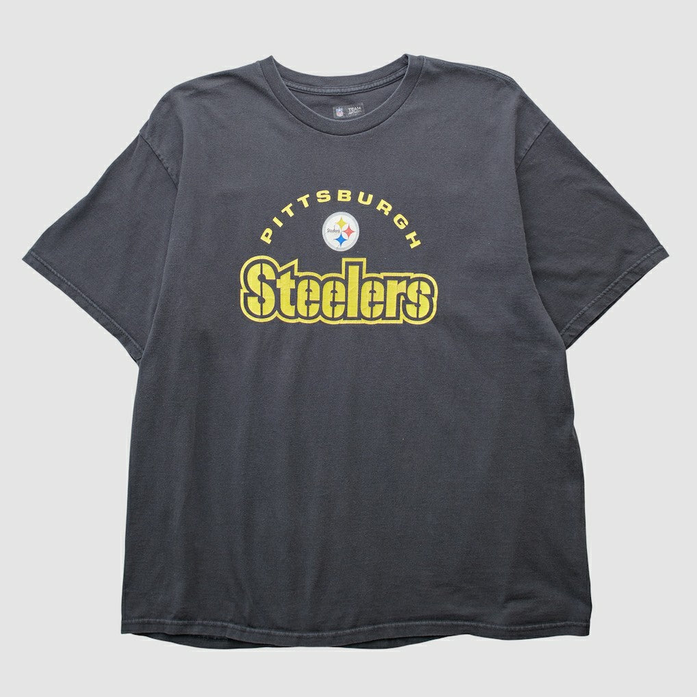 Pittsburgh Steelers NFL 2000s T-shirt - Black Vintage - Fanatics