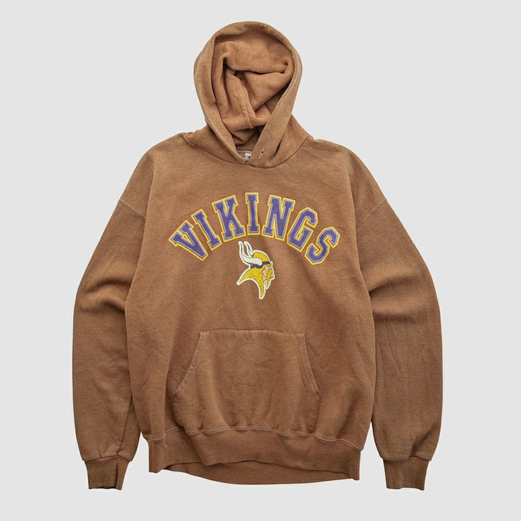 Minnesota Vikings Lee Apparel 2000s Hooded Pullover Sweatshirt - Clay Vintage - Fanatics