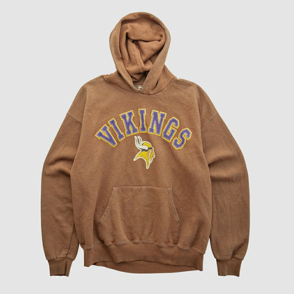 Minnesota Vikings Lee Apparel 2000s Hooded Pullover Sweatshirt - Clay Vintage - Fanatics