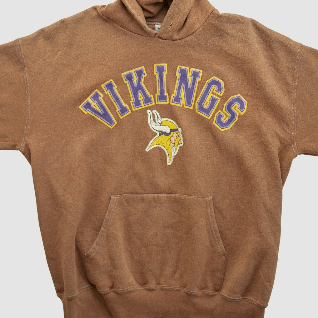 Minnesota Vikings Lee Apparel 2000s Hooded Pullover Sweatshirt - Clay Vintage - Fanatics
