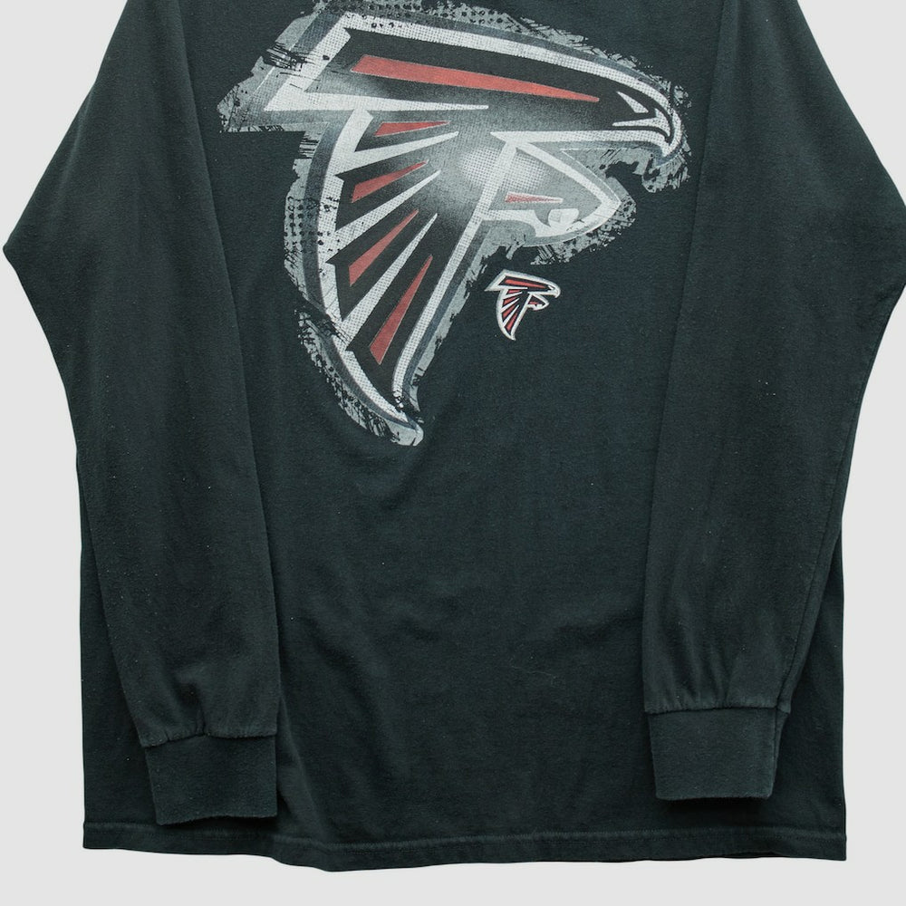 Atlanta Falcons NFL 2010s Long Sleeve T-shirt - Black Vintage - Fanatics