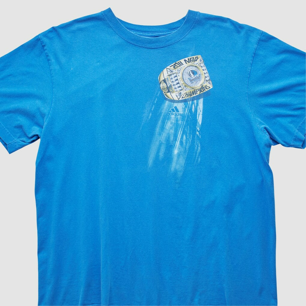 Adidas Dallas Mavericks 2011 T-shirt Blue Vintage