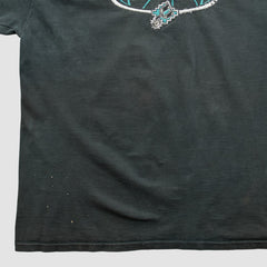 Vintage San Antonio Spurs Pro Player 1999 T-shirt Black