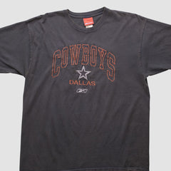 Dallas Cowboys Reebok 2000s T-shirt - Black Vintage - Fanatics
