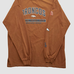 Denver Broncos NFL 2000s Long Sleeve T-shirt - Clay Vintage - Fanatics
