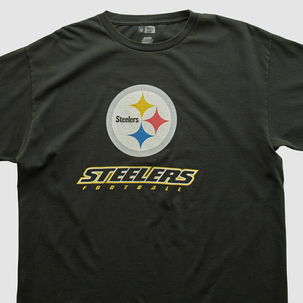 Pittsburgh Steelers NFL 2000s T-shirt - Black Vintage - Fanatics