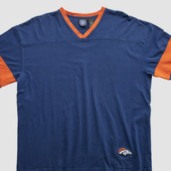 Denver Broncos NFL 2000s Long Sleeve T-shirt - Navy Vintage - Fanatics