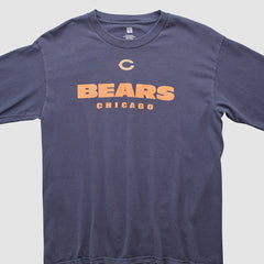 Chicago Bears NFL 2000s Long Sleeve T-shirt - Navy Vintage - Fanatics