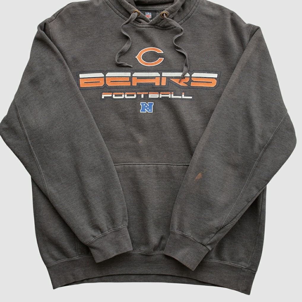Chicago Bears NFL 2010s Sweatshirt - Gray Vintage - Fanatics