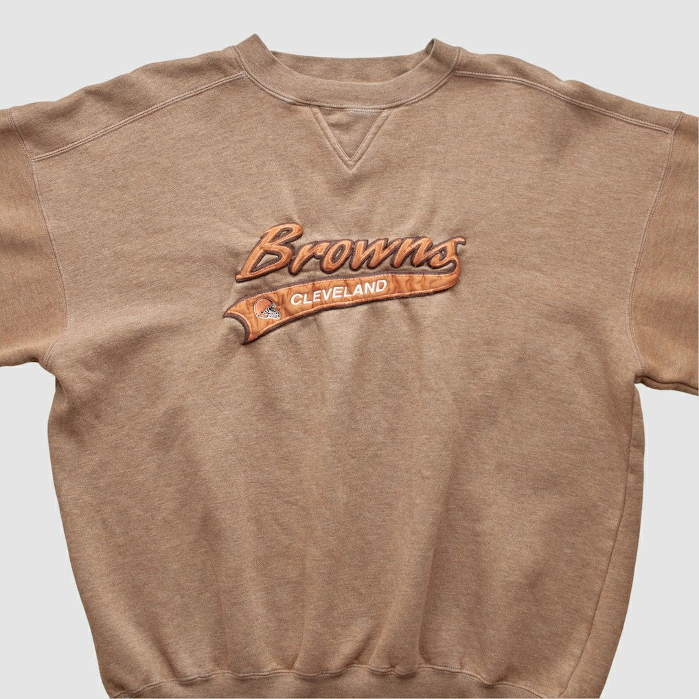 Cleveland Browns 2000s Pullover Sweatshirt - Clay Vintage - Fanatics