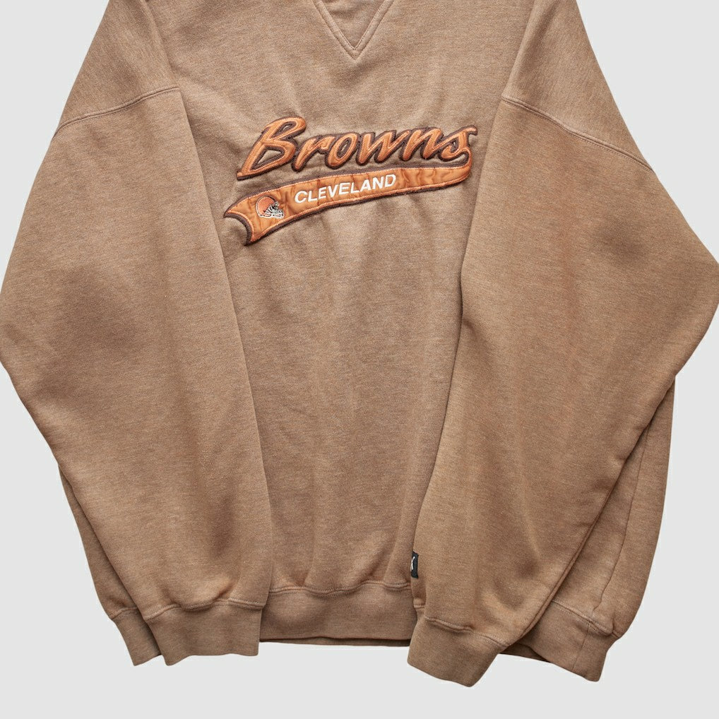 Cleveland Browns 2000s Pullover Sweatshirt - Clay Vintage - Fanatics