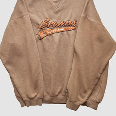 Cleveland Browns 2000s Pullover Sweatshirt - Clay Vintage - Fanatics
