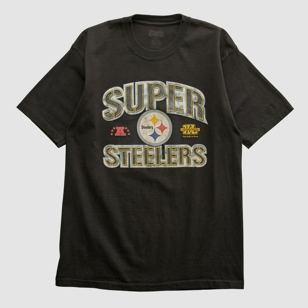 Pittsburgh Steelers 2006 T-shirt - Black Vintage - Fanatics
