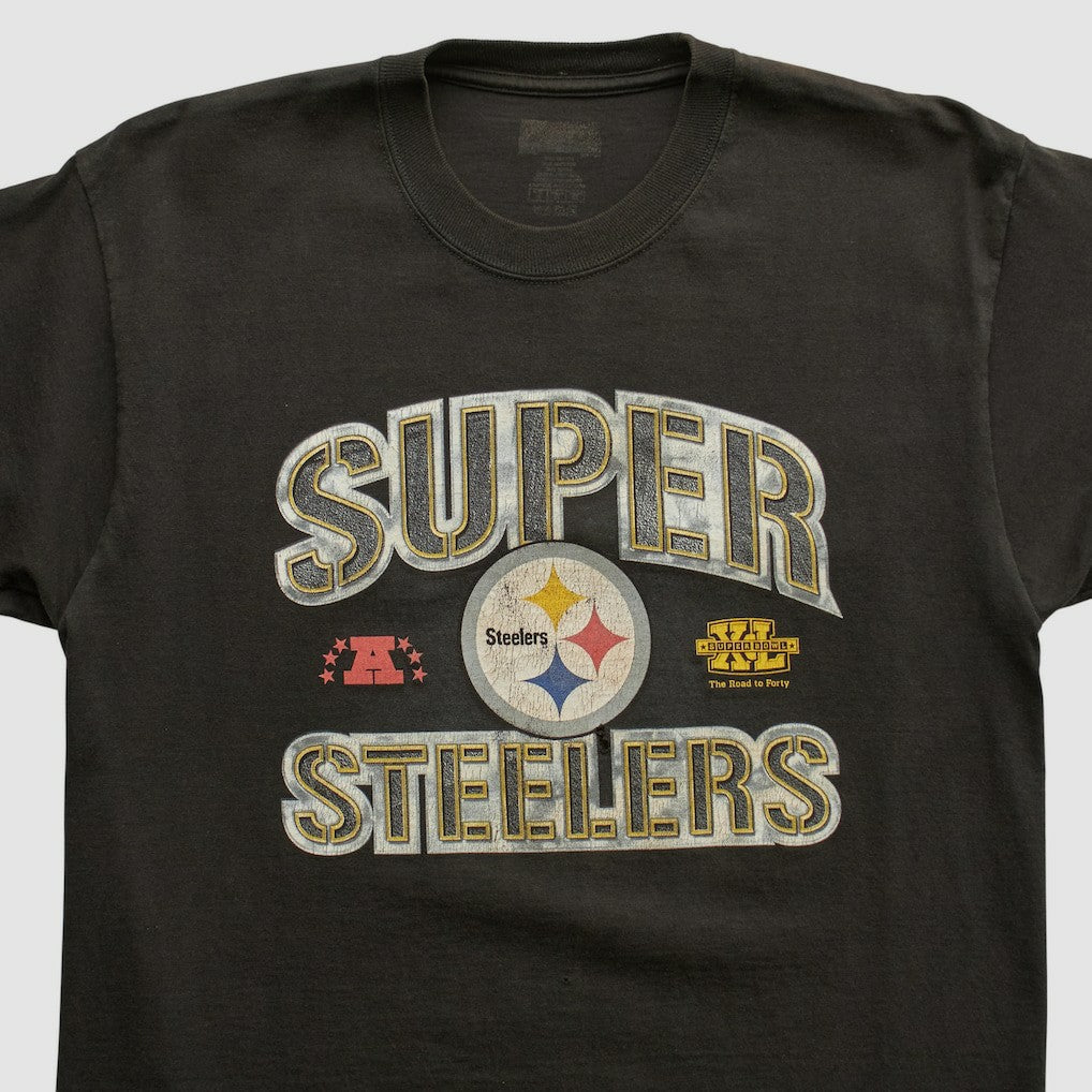 Pittsburgh Steelers 2006 T-shirt - Black Vintage - Fanatics