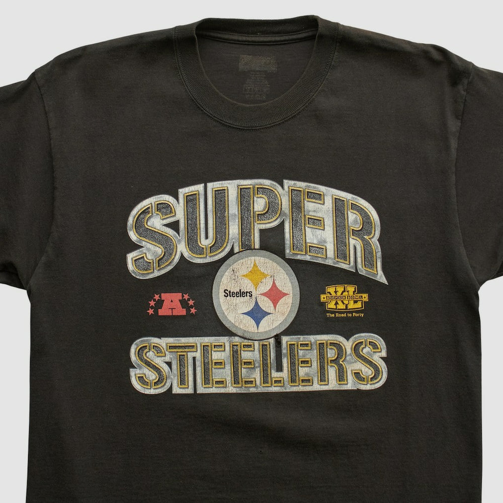 Pittsburgh Steelers 2006 T-shirt - Black Vintage - Fanatics