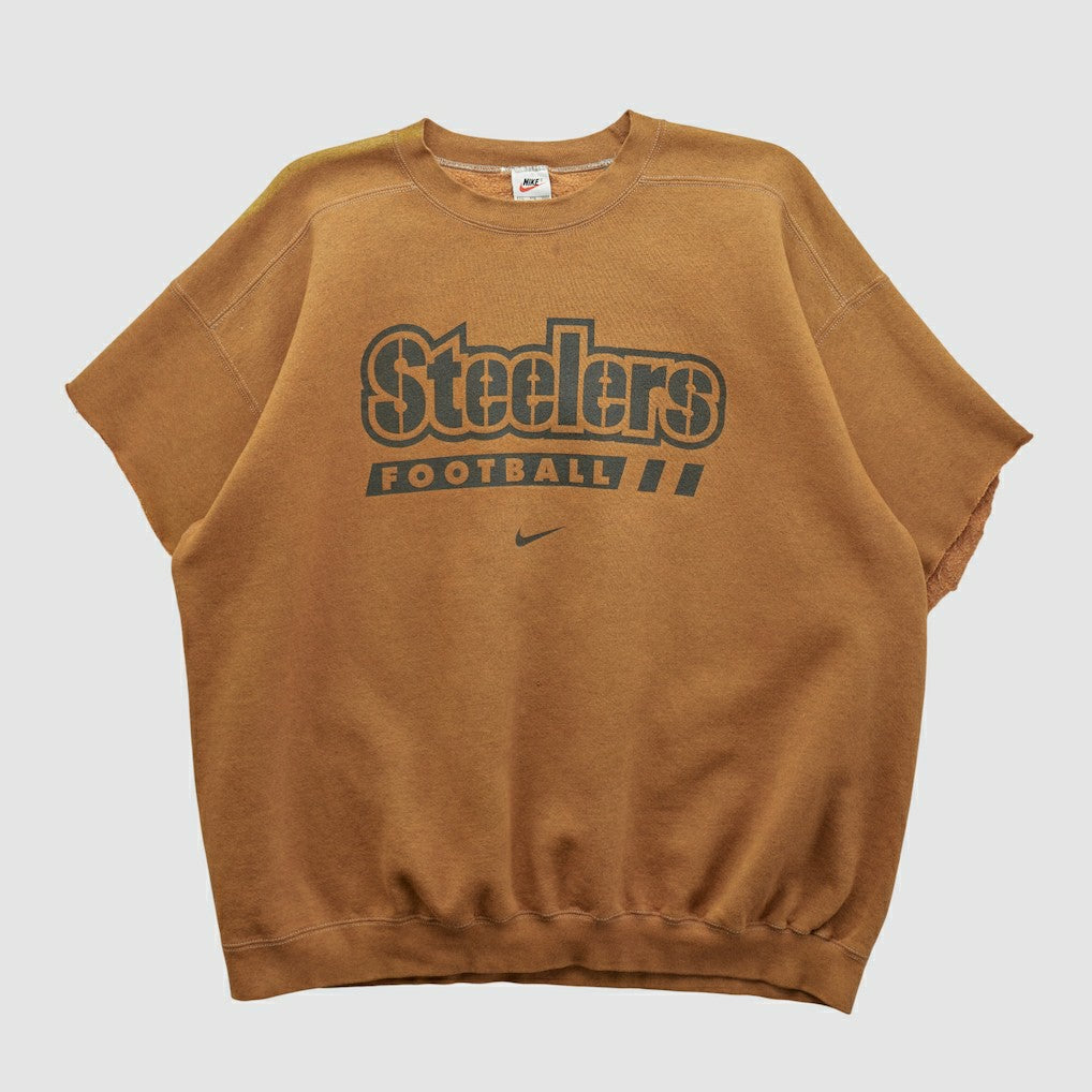 Pittsburgh Steelers 90s Pullover Sweatshirt - Clay Vintage - Fanatics