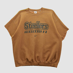 Pittsburgh Steelers 90s Pullover Sweatshirt - Clay Vintage - Fanatics