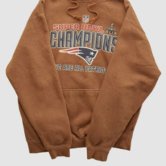 Super Bowl XLIX Pennant Sportswear 2015 Hooded Pullover Sweatshirt - Clay Vintage - Fanatics