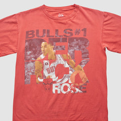 Vintage Chicago Bulls Majestic 2000s T-shirt Red