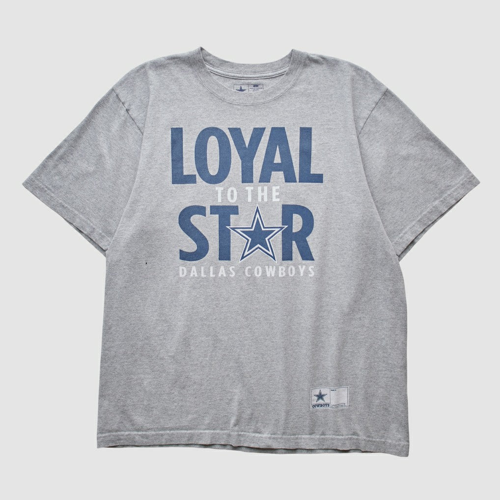Dallas Cowboys Cowboys Authentic Apparel 2010s T-shirt - Heather Gray Vintage - Fanatics