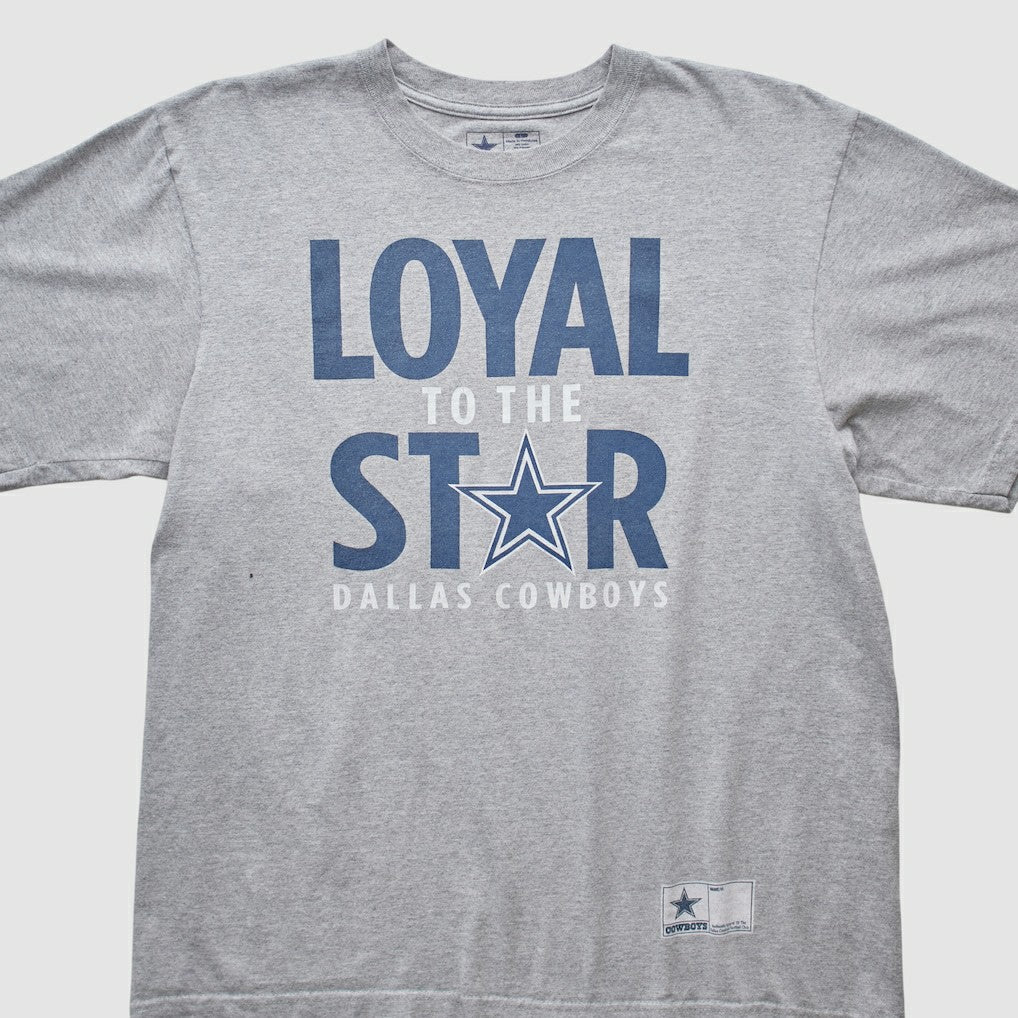 Dallas Cowboys Cowboys Authentic Apparel 2010s T-shirt - Heather Gray Vintage - Fanatics