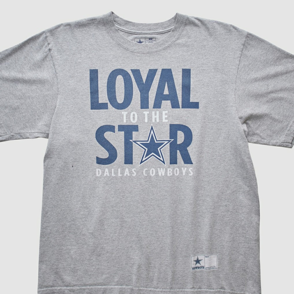 Dallas Cowboys Cowboys Authentic Apparel 2010s T-shirt - Heather Gray Vintage - Fanatics