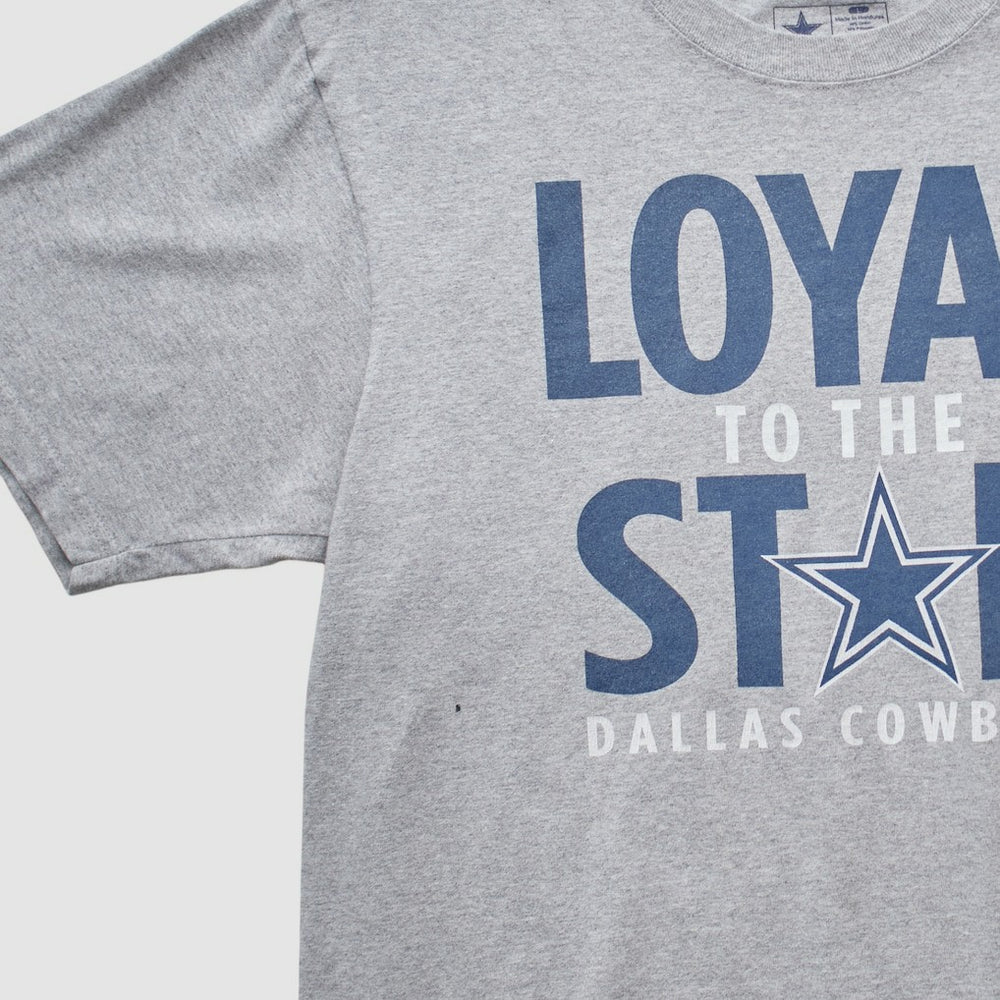 Dallas Cowboys Cowboys Authentic Apparel 2010s T-shirt - Heather Gray Vintage - Fanatics