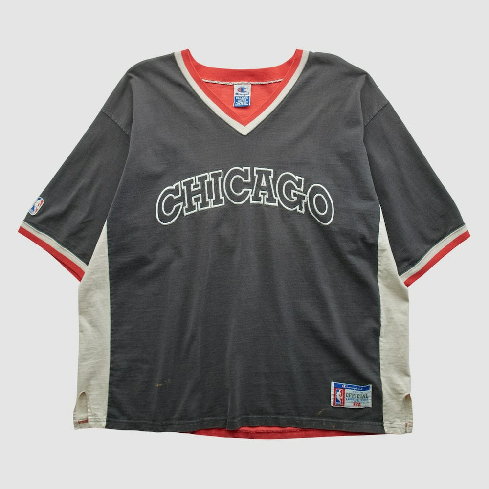 Vintage Chicago Bulls Champion 90s T-shirt Black