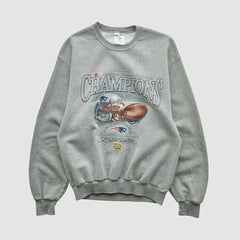 American Football Conference Jerzees 2003 Pullover Sweatshirt - Dark Heather Gray Vintage - Fanatics