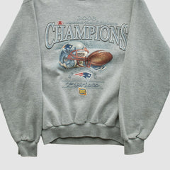 American Football Conference Jerzees 2003 Pullover Sweatshirt - Dark Heather Gray Vintage - Fanatics