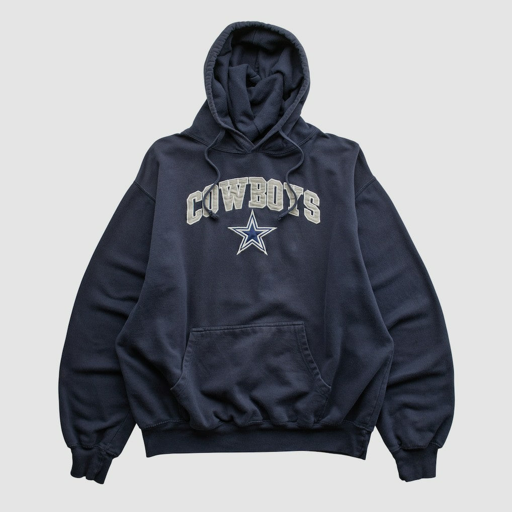 Dallas Cowboys Cowboys Authentic Apparel 2010s Hooded Pullover Sweatshirt - Navy Vintage - Fanatics