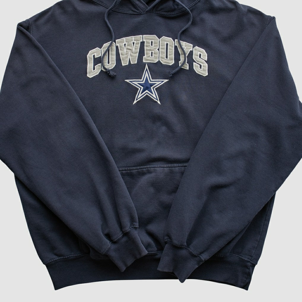 Dallas Cowboys Cowboys Authentic Apparel 2010s Hooded Pullover Sweatshirt - Navy Vintage - Fanatics