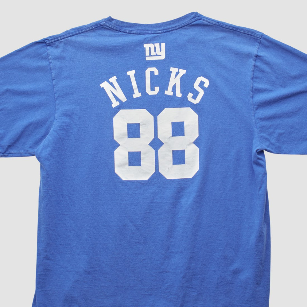 New York Giants Reebok 2000s T-shirt - Blue Vintage - Fanatics