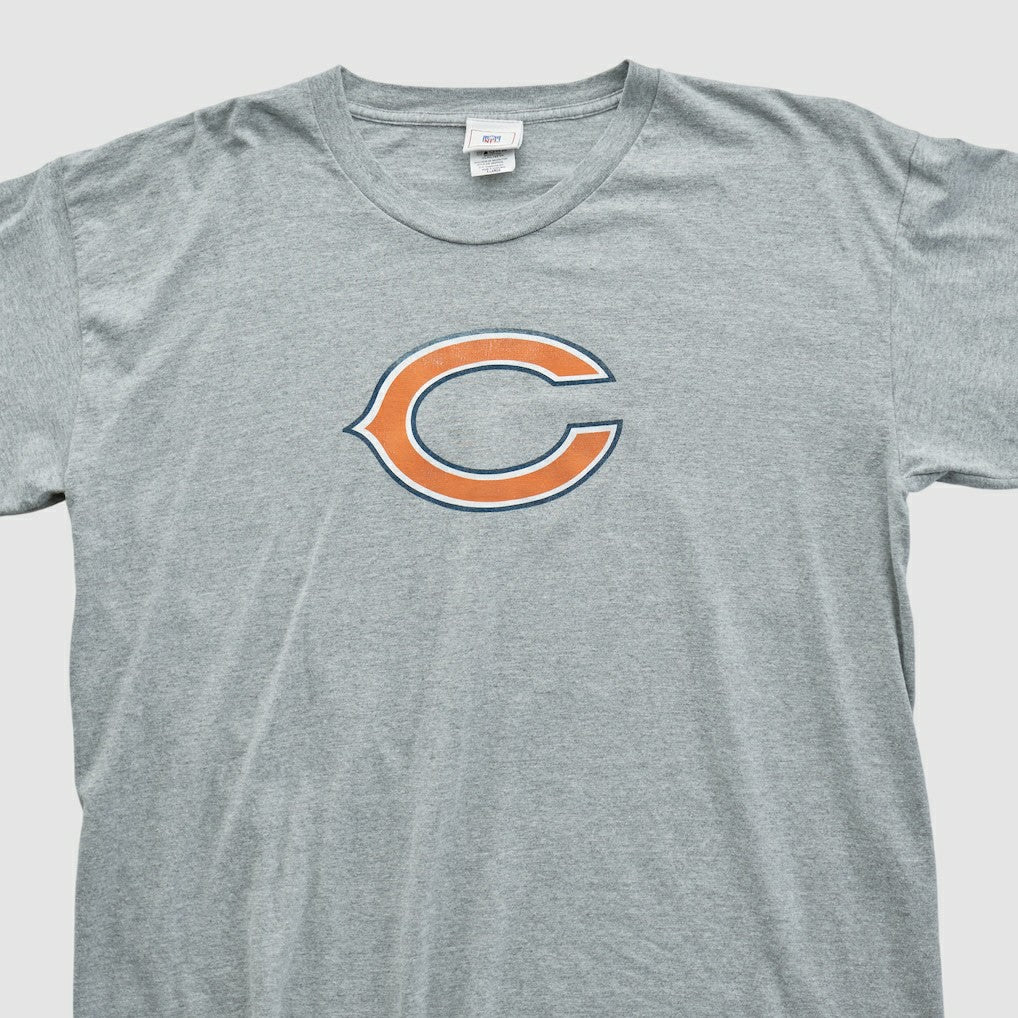 Chicago Bears NFL 2000s Long Sleeve T-shirt - Heather Gray Vintage - Fanatics