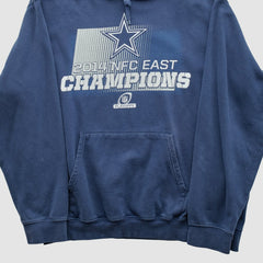 NFC East Champions 2014 Hooded Pullover Sweatshirt - Navy Vintage - Fanatics