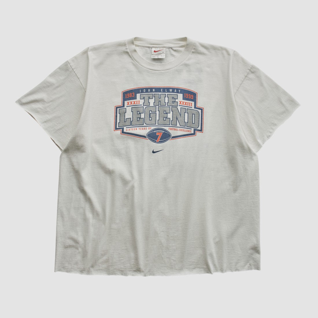 Super Bowl XXXIII MVP 1999 T-shirt - White Vintage - Fanatics