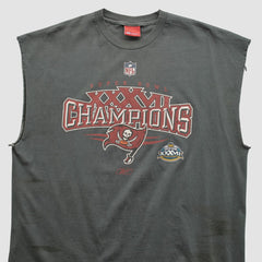 Super Bowl XXXVII Reebok 2003 T-shirt - Charcoal Vintage - Fanatics
